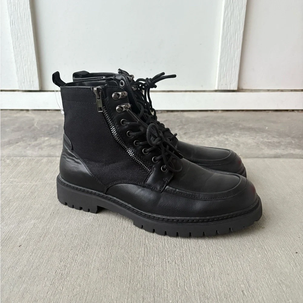 Steve Madden Bragg Combat Boot Size 8 Men's